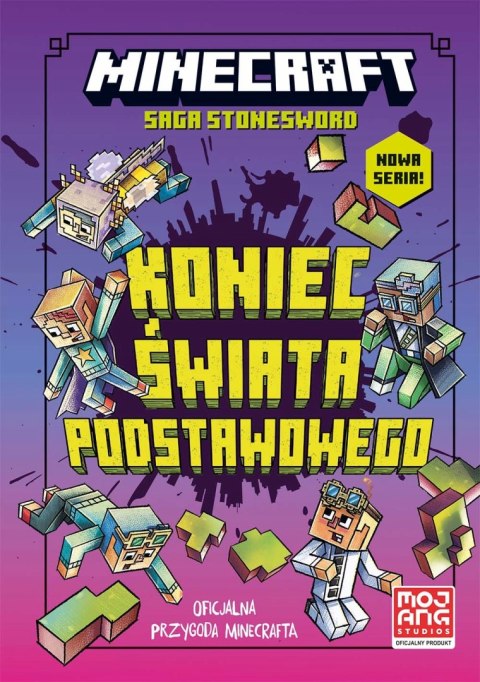 Minecraft Koniec Świata Podstawowego Saga Stonesword Tom 6 Harperkids