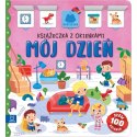 Mój dzień Książeczka z okienkami 100 okienek 100 słów Aksjomat