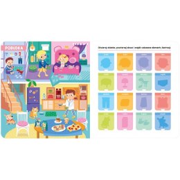 Mój dzień Książeczka z okienkami 100 okienek 100 słów Aksjomat