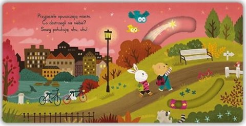 Nocna Wyprawa Wesoła zagroda Zabawa z ruchomymi elementami Książeczka