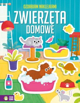 Ozdabiam Naklejkami Zwierzęta Domowe Zielona Sowa
