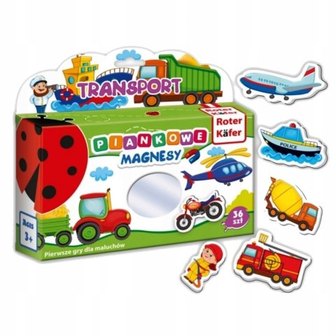 Piankowe Magnesy Mój Mały Świat Transport Roter Kafer