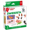 Pierwsze puzzle Zwierzęta Pierwsze słowa Kapitan Nauka 12m+ 15 Układanek