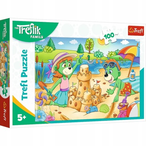 Puzzle 100 elementów Dzień Treflików 16470 Trefl Trefliki