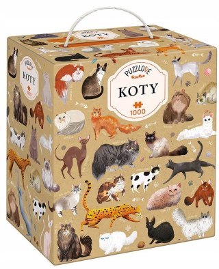 Puzzle Puzzlove CzuCzu Koty 1000 elementów
