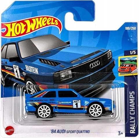 Samochodzik Hot Wheels HCX60 '84 Audi Sport Quattro