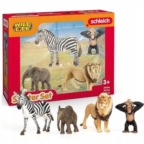 Schleich 42721 Wild Life Afryka Zestaw startowy 4 Figurki