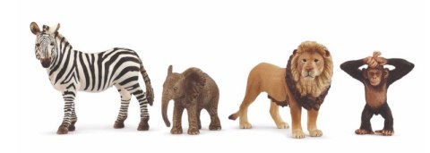 Schleich 42721 Wild Life Afryka Zestaw startowy 4 Figurki
