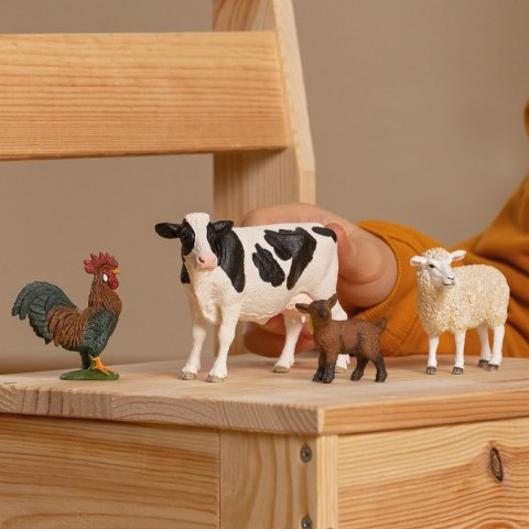 Schleich 42729 Farm World Farma zestaw startowy 4 Figurki