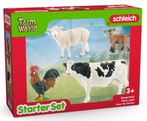 Schleich 42729 Farm World Farma zestaw startowy 4 Figurki