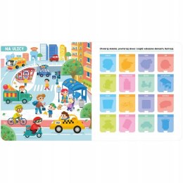 W Mieście Książeczka z okienkami 100 okienek 100 słów Aksjomat