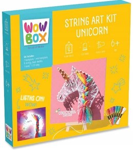 Wow Box Zestaw sznurkowy Jednorożec Zestaw Kreatywny