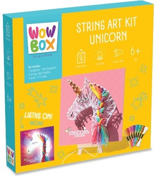 Wow Box Zestaw sznurkowy Jednorożec Zestaw Kreatywny