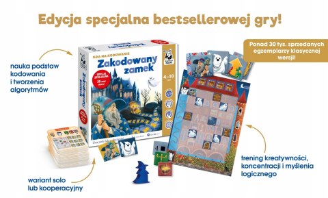 Zakodowany zamek Edycja specjalna Gra na kodowanie Kapitan Nauka