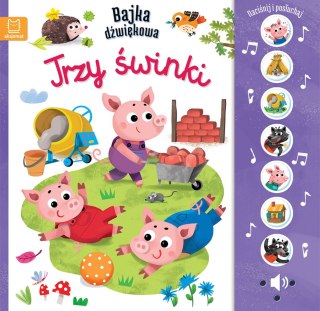 Bajka dźwiękowa Trzy Świnki Naciśnij i Posłuchaj Aksjomat