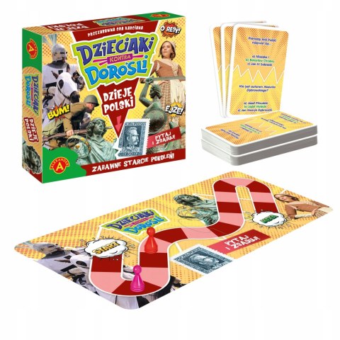 Dzieciaki kontra Dorośli Dzieje Polski Alexander Zabawna Gra