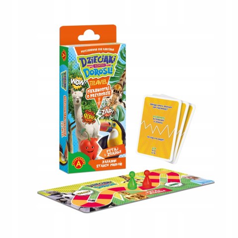 Dzieciaki kontra Dorośli Travel Ciekawostki o Przyrodzie Alexander Gra