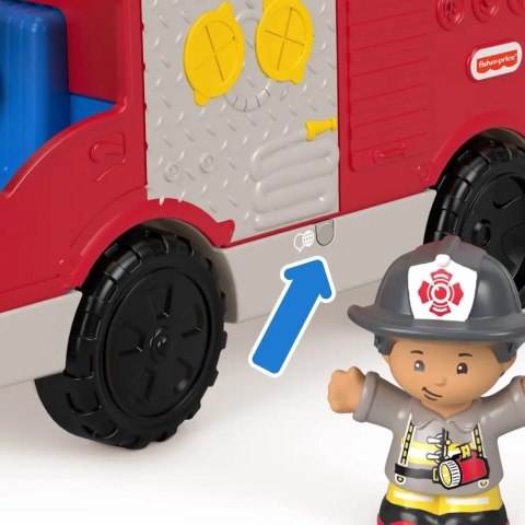Fisher-Price Little People Wóz strażacki Małego Odkrywcy GXR77
