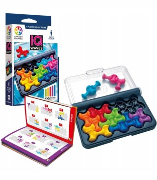 Gra Logiczna IQ Waves Smart Games 6+ 120 Zadań Logicznych