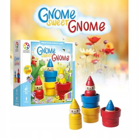 Gra Logiczna dla Najmłodszych Gnome Sweet Gnome Smart Games 3+