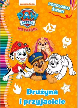 Kolorowa Misja Psi Patrol Część 6 Pokoloruj Świat Kolorowanka Malowanka