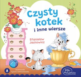 Książeczka Czysty kotek i inne wiersz Skrzat Bajki Jachowicza