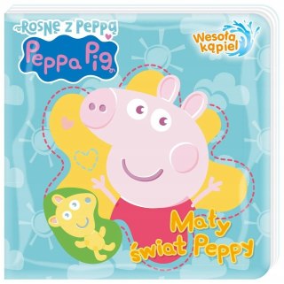 Książeczka Kąpielowa Świnka Peppa Mały świat Peppy Wesoła kąpiel