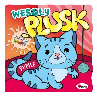 Książeczka kąpielowa Wesoły Plusk Pupile Zmienia Kolory