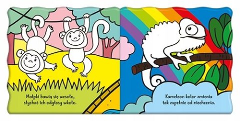 Książeczka kąpielowa Wesoły Plusk ZOO Zmienia Kolory