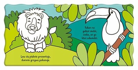 Książeczka kąpielowa Wesoły Plusk ZOO Zmienia Kolory