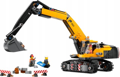 Lego City 60420 Żółta Koparka 8+ Maszyny Budowlane