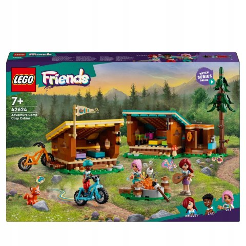 Lego Friends 42624 Przytulne Domki na Letnim Obozie 7+ Lego Friends 42624 Przytulne Domki na Letnim Obozie 7+