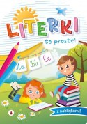 Literki z naklejkami To proste! Skrzat Litery Nauka Pisania Alfabet