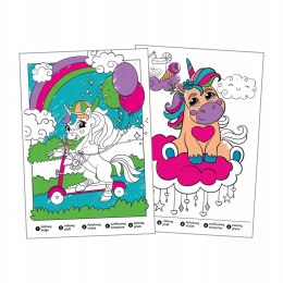 Magiczny świat Moje Jednorożce Numerkowe kolorowanki + Mazaki Kolowanka