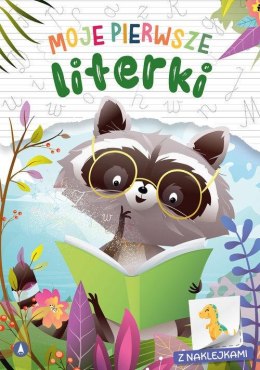 Moje pierwsze Literki z Naklejkami Skrzat Litery Nauka Pisania