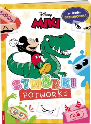 Myszka Miki Stwory potwory Ameet Książka aktywizująca z magiczną folią
