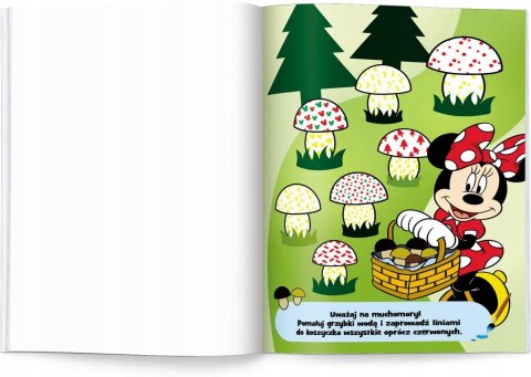 Myszka Miki Wodne zagadki Ameet Maluję wodą Wodna Kolorowanka Malowanka