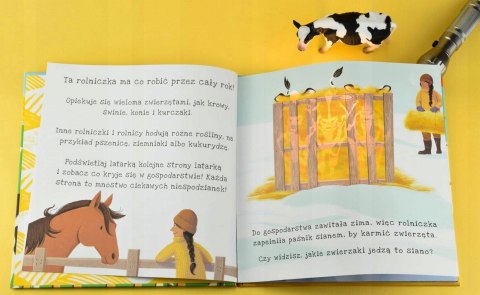 Podświetl i Odkryj Na farmie Wieś Gospodarstwo