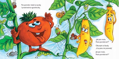 Pomidor Jan Brzechwa Wiersze Wierszyki Książeczka Skrzat