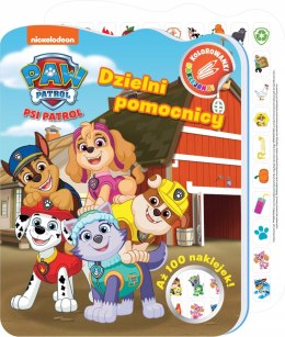 Psi Patrol Kolorowanki Naklejanki Dzielni pomocnicy 100 Naklejek