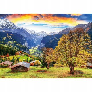 Puzzle 1000 elementów Malownicza Alpejska Wioska 10775 Trefl