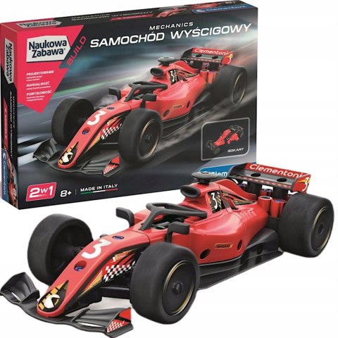 Samochód Wyścigowy 50870 Laboratorium Mechaniki Clementoni 8+