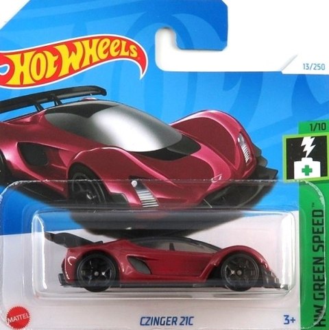 Samochodzik Hot Wheels HTC92 Czinger 21C HW Green Speed 2024