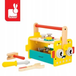 Skrzynka z narzędziami Robot Brico Kids Janod Zabawka drewniana 3+