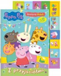Świnka Peppa z przyjaciółmi Kreatywny Maluch 5 Zagadki Naklejki