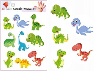 Tatuaże zmywalne dla dzieci Dinusie 1
