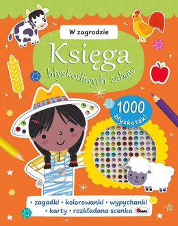 W zagrodzie Księga błyskotliwych zabaw 1000 Błyskotek Wypychanki Zagadki