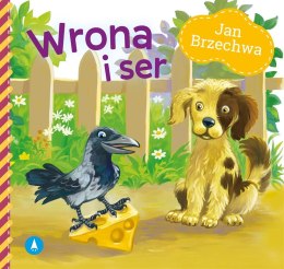 Wrona i ser Jan Brzechwa Oprawa Twarda Duży Format Bajki Brzechwy