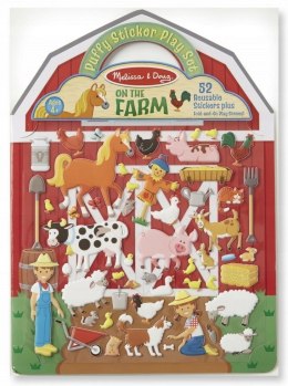 Wypukłe Naklejki Farma Wielokrotnego Użytku Melisa
