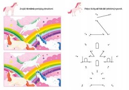 Zagadkowy Zawrót Głowy Jednorożce Wypukłe Naklejki